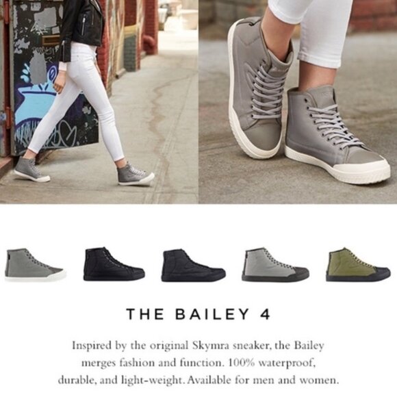 TRETORN Women's Bailey4 Waterproof High Top Sneakers - Picture 4 of 8